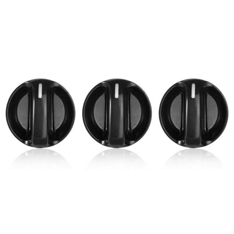 AOIT AC Climate Control Knobs Fits for Toyota Tundra - Air Conditioner Heater Control Switch Knob for 99 00 01 02 03 04 05 06 Toyota Tundra, Replacement for The Part# 55905-0C010, Pack of 3 - Image 1